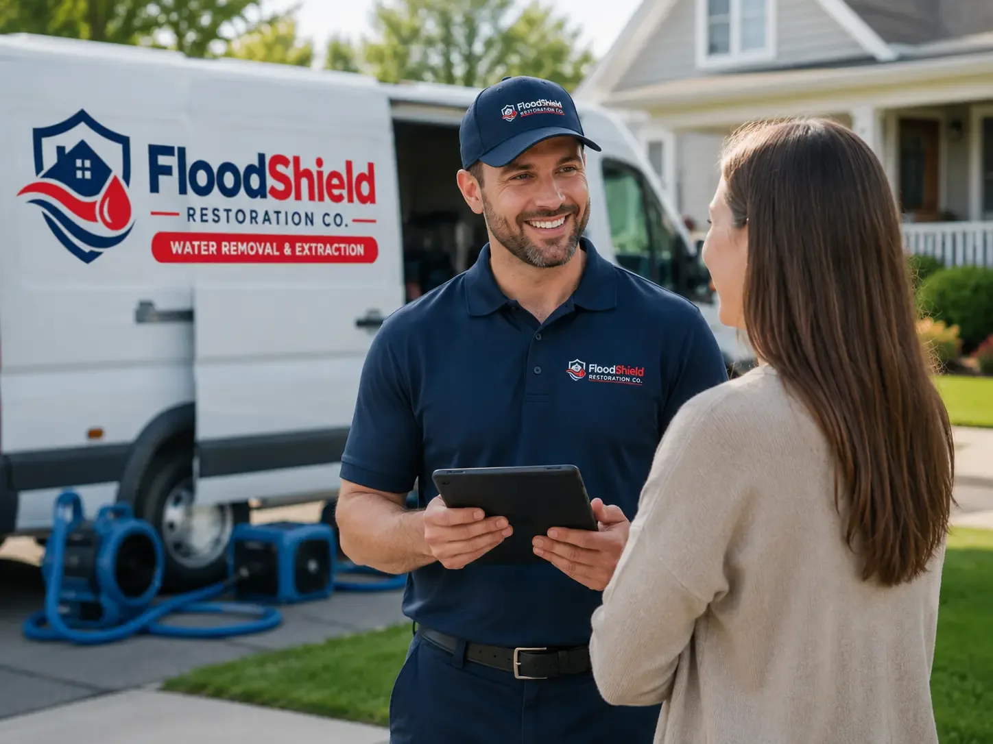 Flooded Basement Cleanup in Hubbell, MI